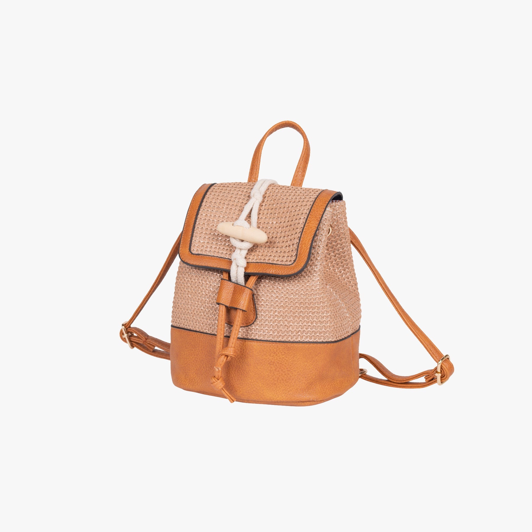 Aurélien | Leili Straw Backpack