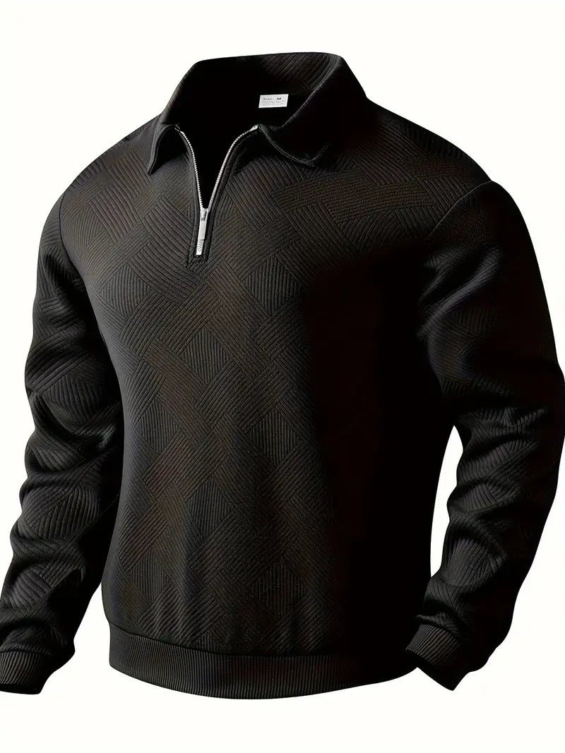 Aurélien™ | Men's Sweater with Geometric Pattern