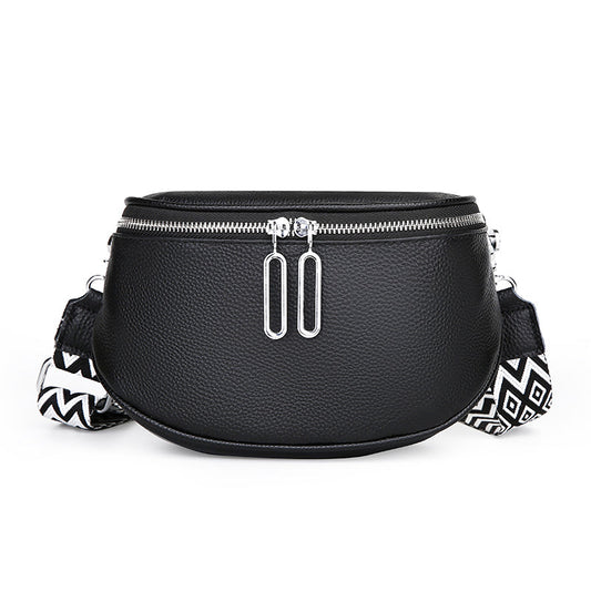 Aurélien | Rosy Leather Crossbody Bag